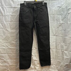 NWT Black Straight Fit Wrangler Jeans with Classic Design size 31x30